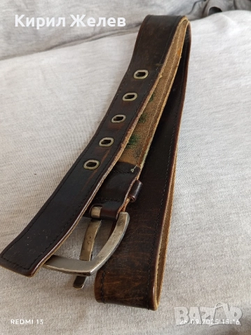 Естествена кожа дамски колан модерен дизайн 49383, снимка 6 - Колани - 51847534