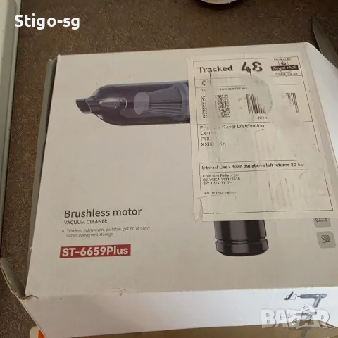 Мощна акумулаторна мини прахосмукачка и духалка 2-в-1 Wireless Vacuum ST-6659 – Пълен комплект, снимка 6 - Прахосмукачки - 56242017
