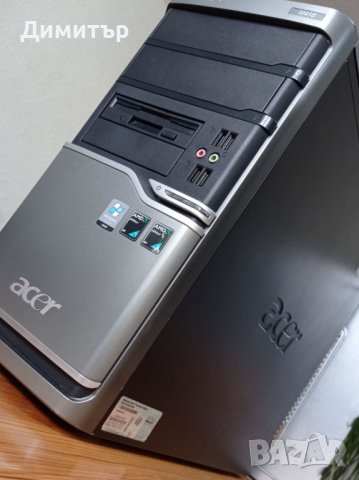 Компютър Acer LCD Монитор Philips 19" 48cm, снимка 3 - За дома - 42892385