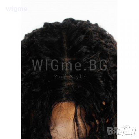 Дълга кестенява къдрава лейс фронт перука Амалия, снимка 10 - Аксесоари за коса - 34867774