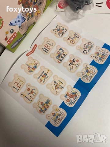 3D Конструктор - Космос 26579, винтоверт, мозайка, снимка 9 - Конструктори - 52529451