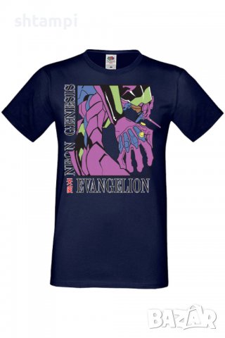 Мъжка тениска Neon Genesis Evangelion Gendo Ikari,Анимация,игра,Празник,Повод,, снимка 6 - Тениски - 37950328