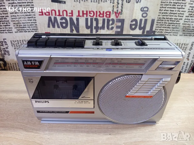 Касетофон "Philips"D7150, снимка 4 - Радиокасетофони, транзистори - 56409690