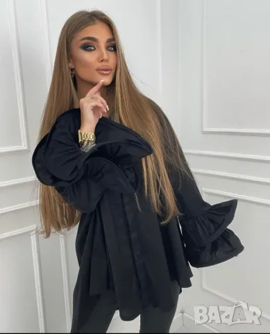 Дамска дълга риза / туника , снимка 4 - Ризи - 47941429