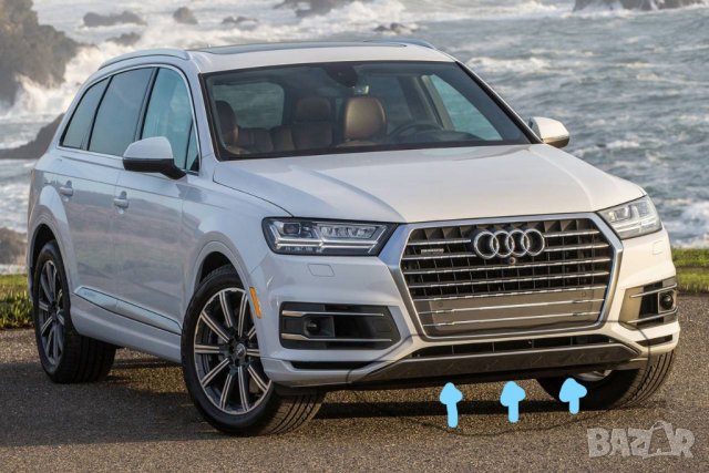 Спойлер на предна броня за Audi Q7 (2015-2019г.), снимка 2 - Аксесоари и консумативи - 36614053