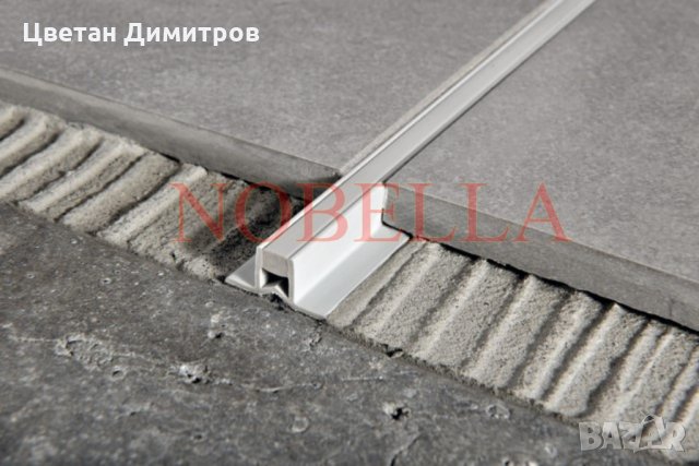 Делатационна лайстна за лепилo, цвят сиво-прозрачно - 8х8 мм, снимка 9 - Други - 32130294