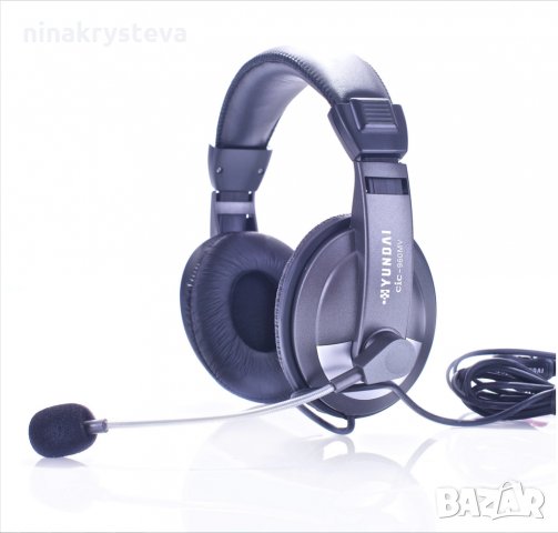 Геймърски слушалки Hyundai CIC-960MV НОВИ, снимка 3 - Слушалки за компютър - 34914575