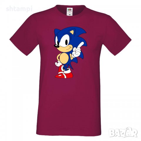 Мъжка тениска Sonik 006 Игра,Изненада,Подарък,Празник,Повод, снимка 13 - Тениски - 37246199