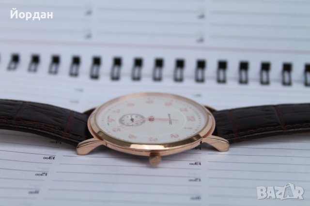 Швейцарски мъжки кварцов часовник ''Sandoz'', снимка 10 - Мъжки - 40790710