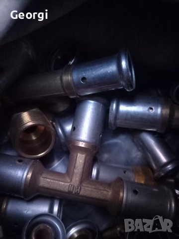 Месингови ПРЕС фитинги за бяла тръба, снимка 2 - ВИК - 39739087