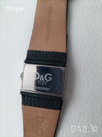 Часовник баркод D&G с каишка от естествена кожа, снимка 3 - Дамски - 39980672