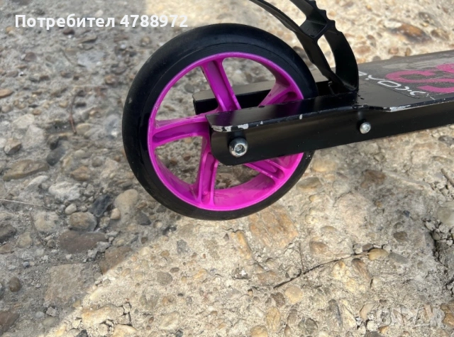 Тротинетка Randevous черно/розово, снимка 6 - Скутери и тротинетки - 54105331