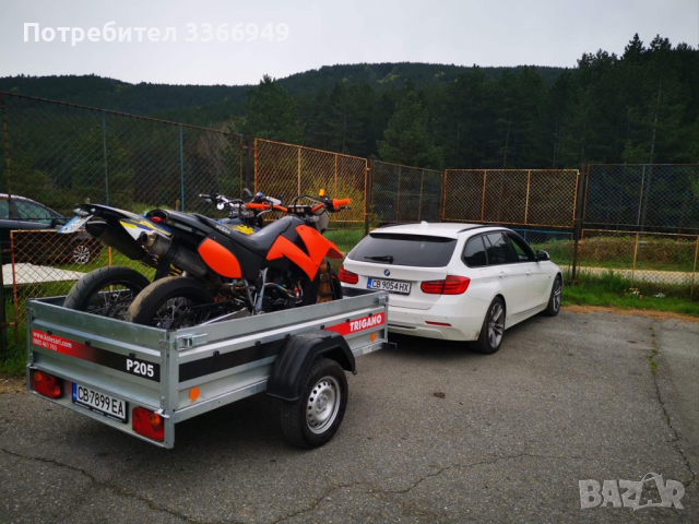 Ремаркета за мотори и АТВ под наем, снимка 11 - Ремаркета - 36534079