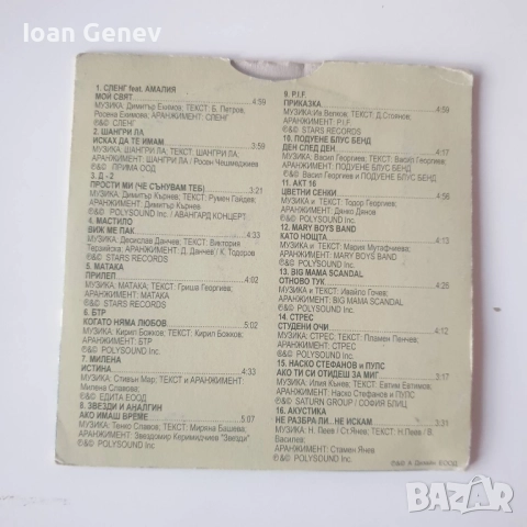 The best of bg rock ballads bg top hits cd, снимка 2 - CD дискове - 51980853