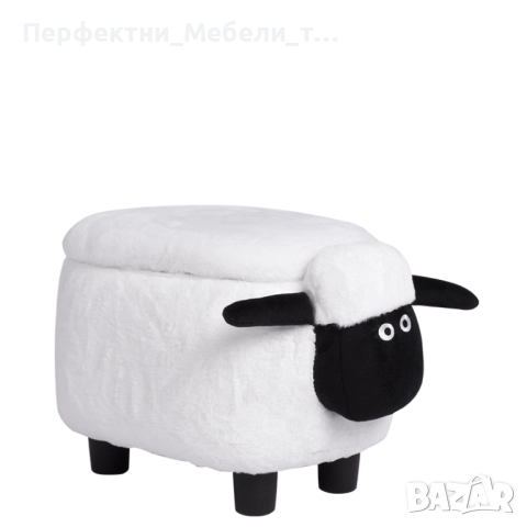 Запомнящ се подарък за детска стая-табуретка-ракла-кравичка,овца,слонче, снимка 3 - Мебели за детската стая - 52653888