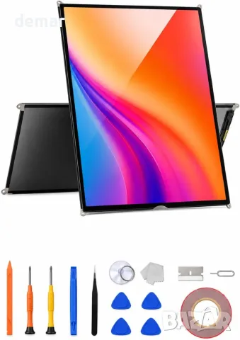 LCD дисплей 24,6 см за iPad 5/6 и iPad Air 1, без тъчскрийн