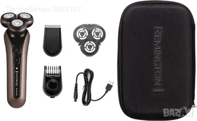 Електрическа самобръсначка Remington XR1790 Limitless X9 Rotary Shaver, снимка 7 - Други - 53377964