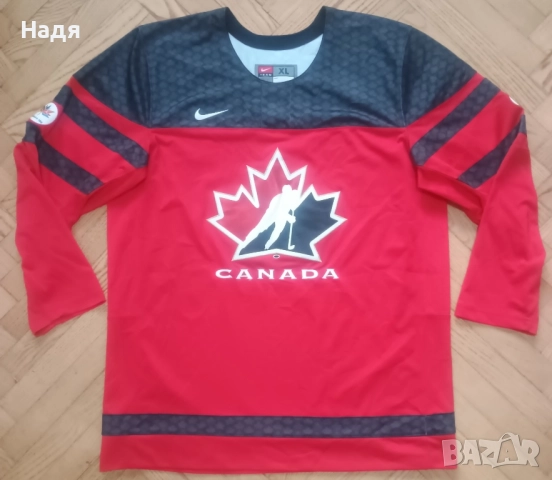 Оригинална Хокейна фланелка на Канада 2017 World championship