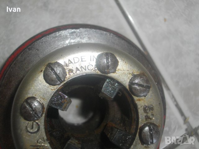 VIRAX 521-Made in FRANCE-Винторезка/Винтонарезка/Плашка За Направа Резби На Тръби-1/2-Френска Профи, снимка 7 - Други инструменти - 37201737