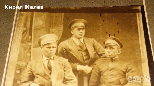 СТАРИННА ВОЕННА СНИМКА за СПОМЕН 1918г. ЦАРСТВО БЪЛГАРИЯ КАРТИЧКА ФОТОГРАФИЯ 14441, снимка 3 - Колекции - 38629022