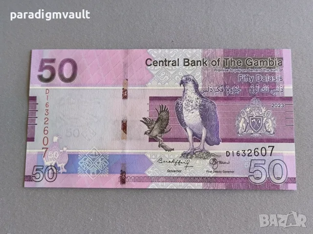 Банкнота - Гамбия - 50 даласи UNC | 2023г.