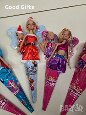 Приказна Кукла Барби с дете , Различни видове, снимка 4 - Кукли - 39172670