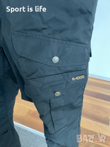  Мъжки панталони Fjallraven Vidda Pro Reg, Черни, 50 размер, снимка 4 - Спортни дрехи, екипи - 42355262