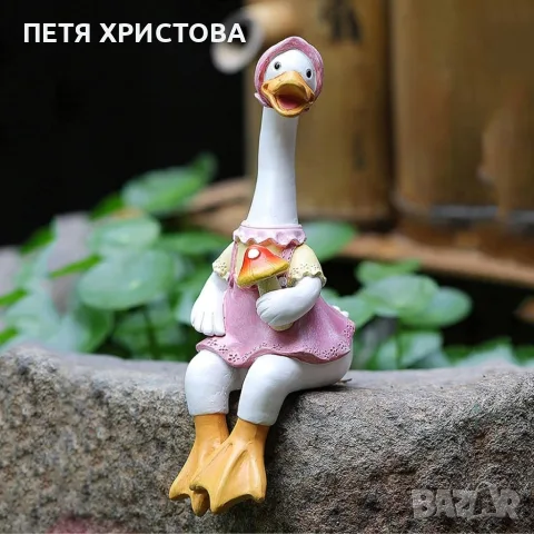 Декоративни градински фигурки чифт влюбени патици 2 бр., снимка 5 - Декорация за дома - 55832929