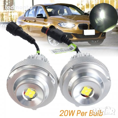 ангелски очи Halo Ring лед крушка за BMW E60 LCI E61 LCI фейслифт