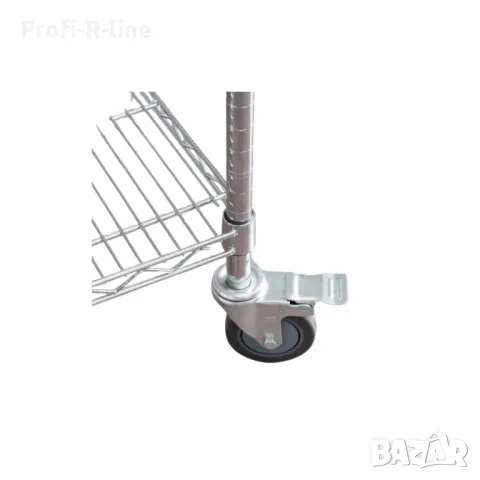 Количка три нива неръждаема стомана L3 -110, снимка 5 - Обзавеждане за заведение - 49273018