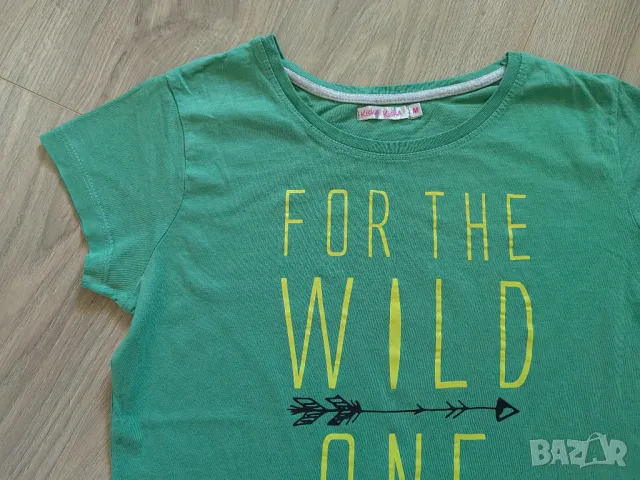 Зелена тениска, снимка 2 - Тениски - 49528927