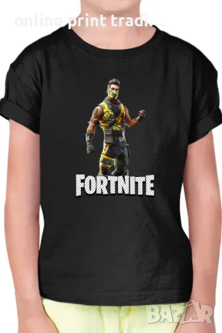 Детска тениска Фортнайт Fortnite Deadfall