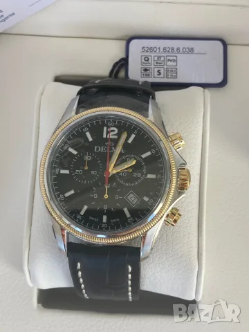 Delma Chronograph San Marino Swiss Made, снимка 2 - Мъжки - 56038326