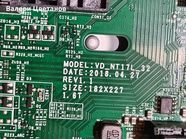 SAMSUNG UE32N4002AK на части VD_NT17L_32 REV  1.1, снимка 5 - Телевизори - 53990178