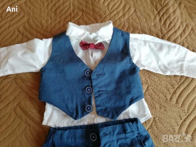 Бебешки костюм, снимка 3 - Комплекти за бебе - 30137323
