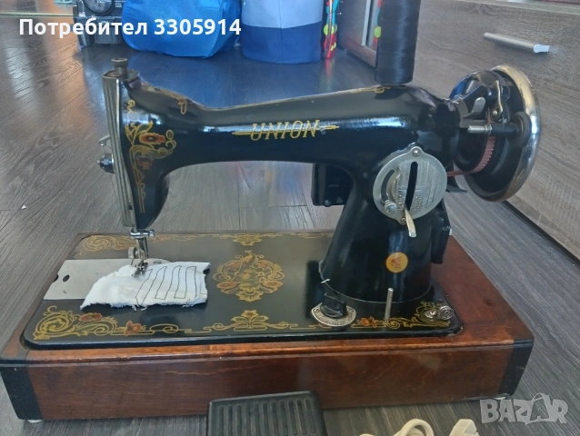 Продавам шевна машина Юнион., снимка 5 - Шевни машини - 54332185