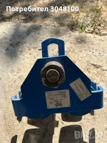  Релсова количка  за хоризонтално преместване на товари 1 т, снимка 6 - Други машини и части - 51394890