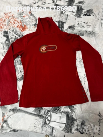 BERSHKA спортна блуза с цип - размер M (2 в 1)