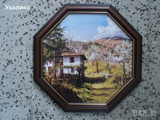 Плакати - стари селски къщи в рамки, снимка 12 - Антикварни и старинни предмети - 42824533