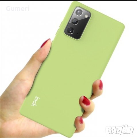Samsung Galaxy Note20 / Samsung Galaxy Note20 5G Силиконов матиран гръб , снимка 9 - Калъфи, кейсове - 30304318