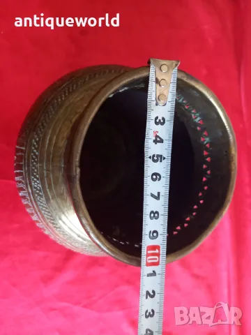 19 Век Старинен ПЕРСИЙСКИ Съд Уникат!, снимка 9 - Антикварни и старинни предмети - 47543688
