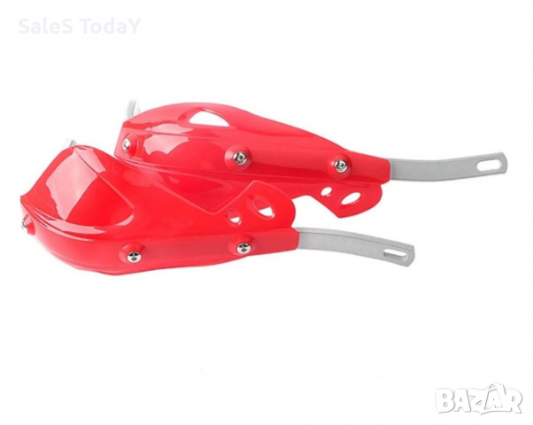 Предпазители за мотоциклет, мотор, АТВ, 2бр, червен , снимка 4 - Аксесоари и консумативи - 36477301