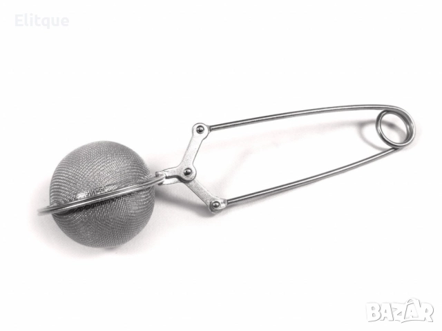 Филтър за чай от неръждаема стомана с дръжка, снимка 4 - Други стоки за дома - 52902896