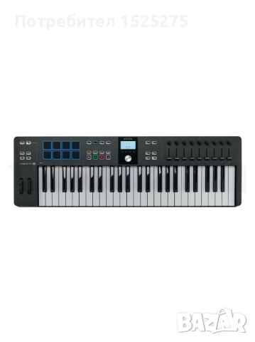 Arturia KeyLab Essential 49 mk3 Миди клавиатура, снимка 1