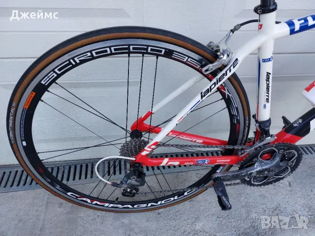 Шосеен карбонов велосипед Lapierre , снимка 9 - Велосипеди - 49418377