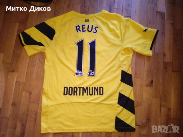 Футболна тениска на Борусия Дортмунд маркова на Пума №11 Reus размер С, снимка 6 - Футбол - 44640991