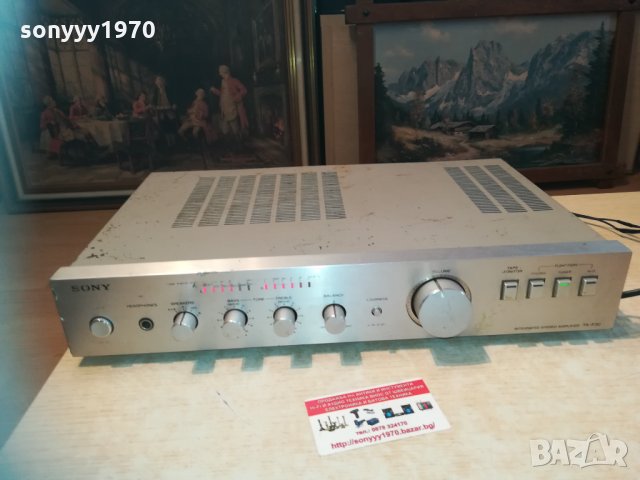 sony ta-f30 stereo amplifier 1203211234, снимка 2 - Ресийвъри, усилватели, смесителни пултове - 32132683