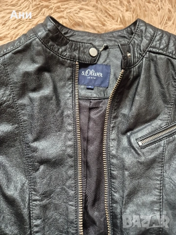 Дамско яке естествена кожа, снимка 2 - Якета - 53934231