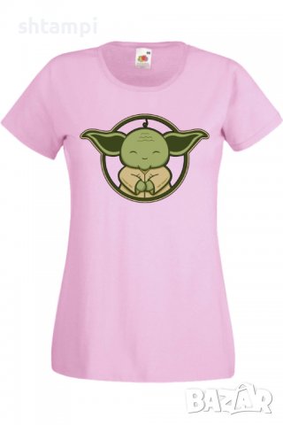 Дамска тениска Star Wars Yoda 1,Филм,Игра,superhero,Изненада,Подарък,Повод,, снимка 1 - Тениски - 37732694