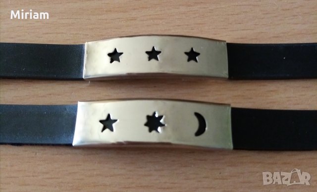 Нови гривни от неръждаема стомана и силикон , снимка 6 - Гривни - 6734614